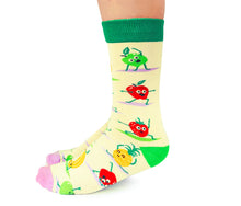Load image into Gallery viewer, Yoga Fruit Socks - For Her
