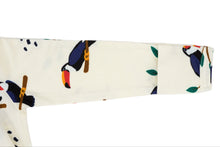 Load image into Gallery viewer, Toucan Tales Bamboo Footed Sleeper