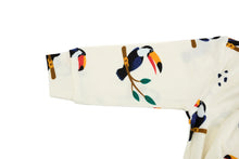 Load image into Gallery viewer, Toucan Tales Bamboo Footed Sleeper