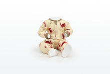 Load image into Gallery viewer, Cozy Mocha Organic Cotton Footed Sleeper