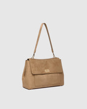 Load image into Gallery viewer, Arden Suede Shoulder Bag- Honey