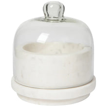 Load image into Gallery viewer, White Marble Butter Dish