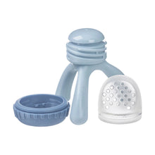 Load image into Gallery viewer, Lullaby Blue Silicone Fresh Food Feeder