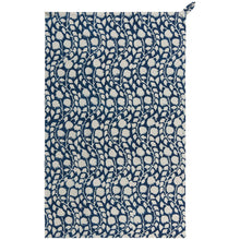 Load image into Gallery viewer, Vinebloom Block Print Dishtowel