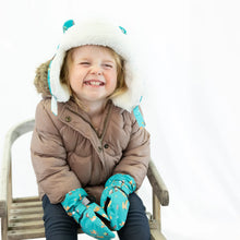 Load image into Gallery viewer, Water Repellent Ski Mittens - Woodland Camp