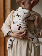 Load image into Gallery viewer, Toucan Tales Bamboo Footed Sleeper