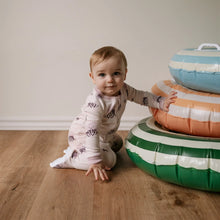 Load image into Gallery viewer, Be My Squishy Organic Cotton Footed Sleeper