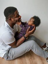 Load image into Gallery viewer, Midnight Dreams Organic Cotton Footed Sleeper