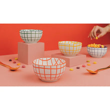 Load image into Gallery viewer, Wobbly Check Everyday Bowls - Assorted