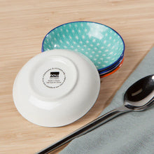 Load image into Gallery viewer, Aqua Stars Dipping Bowl