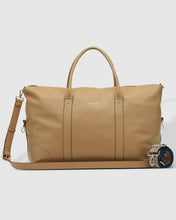 Load image into Gallery viewer, Alexis Eddie Weekender Travel Bag - Latte