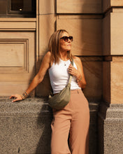 Load image into Gallery viewer, Sylvia Nylon Crossbody Bag - Khaki