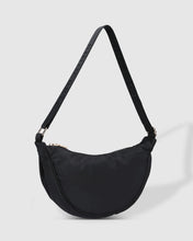 Load image into Gallery viewer, Sylvia Nylon Crossbody Bag - Black
