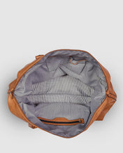 Load image into Gallery viewer, Alexis Stripe Travel Bag - Camel