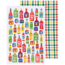 Load image into Gallery viewer, Hot Sauce Dishtowels - Set of 2