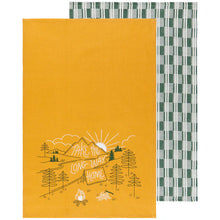 Load image into Gallery viewer, Camp Out Dishtowel - Set of 2
