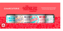Load image into Gallery viewer, NEW VERSION Charcuterie Gourmet Honey Gift Set