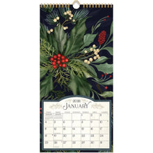 Load image into Gallery viewer, Midnight Garden 2026 Lang Vertical Calendar