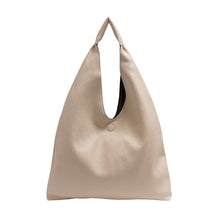 Load image into Gallery viewer, Cecilia 2 in 1 Reversible Hobo - Marshmallow/Deep Forest