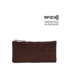 Load image into Gallery viewer, Briella Slim Wallet - Brown