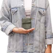 Load image into Gallery viewer, Alora Card Holder - Charcoal Grey