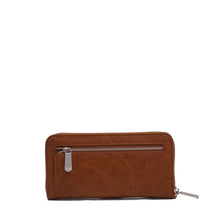 Load image into Gallery viewer, Treena Zip-Around Wallet - Camel