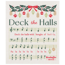 Load image into Gallery viewer, Christmas Carol Swedish Sponge Cloth