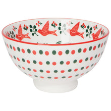 Load image into Gallery viewer, Winterberry Stamped Bowl 4 Inch