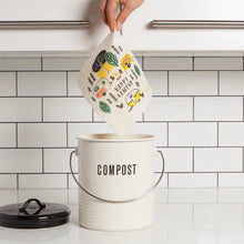 Load image into Gallery viewer, Happy Camper Swedish Sponge Cloth