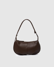 Load image into Gallery viewer, Olivia Shoulder Bag- Chocolate