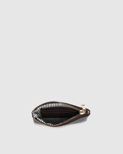 Load image into Gallery viewer, Kuta Saddle Cardholder Purse- Chocolate