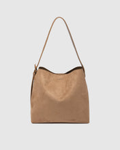 Load image into Gallery viewer, Peyton Shoulder Bag- Suede Honey