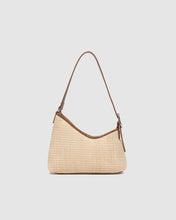 Load image into Gallery viewer, Amelia Shoulder Bag - Raffia Tan
