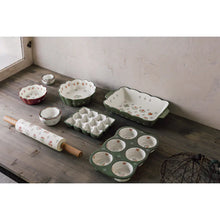 Load image into Gallery viewer, Camellia Stoneware Muffin Pan