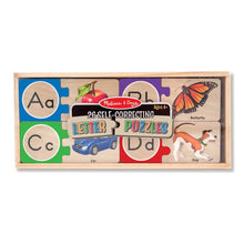 Load image into Gallery viewer, Self-Correction Alphabet Letter Puzzles (PICKUP ONLY)