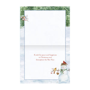 Happy Snowman Boxed Christmas Cards