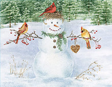 Load image into Gallery viewer, Happy Snowman Boxed Christmas Cards
