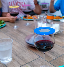 Load image into Gallery viewer, Tap&Seal Drink and Ventilated Wine Drink Top Covers – 4 pack - Assorted Colours