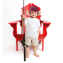 Load image into Gallery viewer, Kids/Baby UPF50+ Sun Hat - Moose/Blackbear