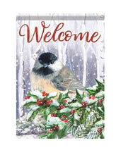 Load image into Gallery viewer, Winter/Christmas Garden Flag