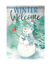 Load image into Gallery viewer, Winter/Christmas Garden Flag