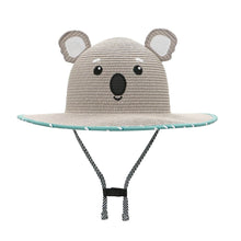 Load image into Gallery viewer, Kids' Straw Hat - Koala