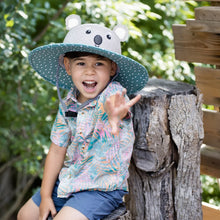 Load image into Gallery viewer, Kids' Straw Hat - Koala