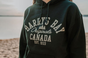 Adult Barry’s Bay Original Hoodie - Forest FINAL SALE