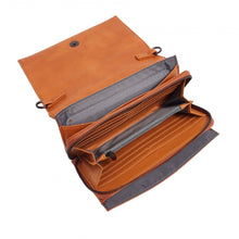 Load image into Gallery viewer, Nita Crossbody Wallet - Charcoal Grey