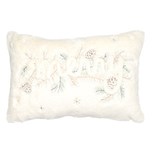 Frosted Merry Cushion