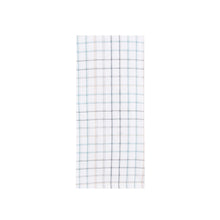 Load image into Gallery viewer, Blue Kitchen Check Single Terry Reverse Towel
