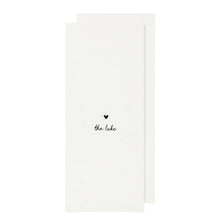 Load image into Gallery viewer, Love The Lake With Love Tea Towel - Set Of 2
