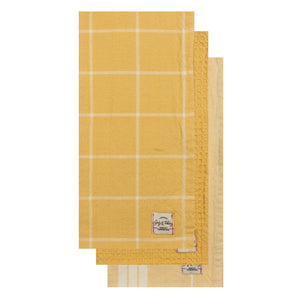 Stonewash Tea Towel - Set Of 3