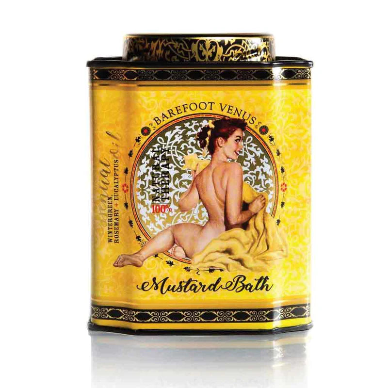 Therapeutic Mustard Bath Tin